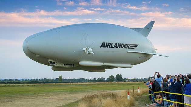 HAV’s Airlander 10 prototype on a test flight.